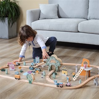 Train set 90 pieces